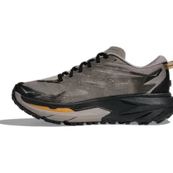 Hoka Mafate 5 Hardloopschoenen Heren - cement / zwart