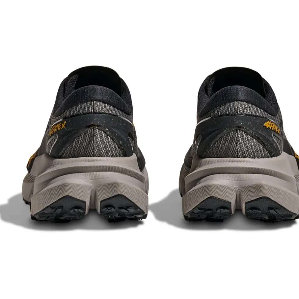 Hoka Mafate X Hardloopschoenen Heren - zwart / cement