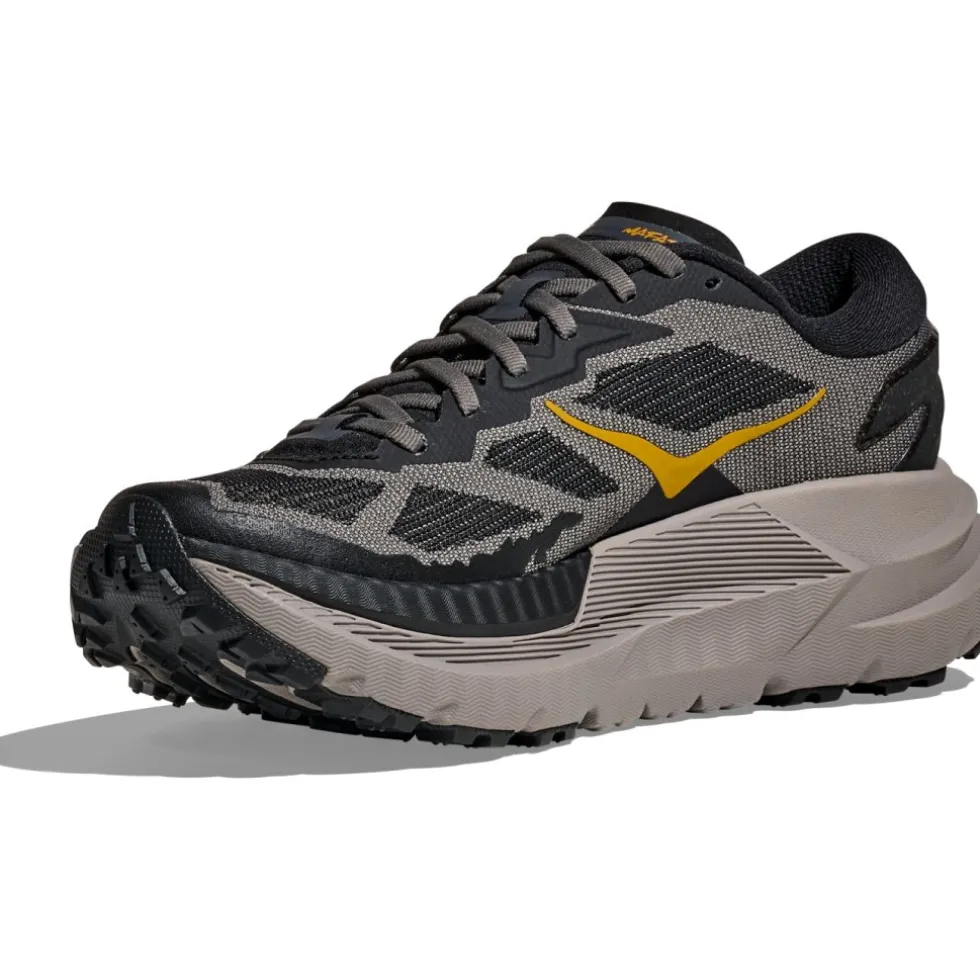 Hoka Mafate X Hardloopschoenen Heren - zwart / cement