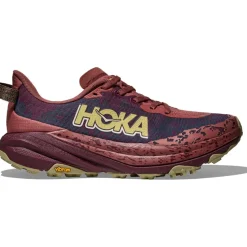 Hoka Speedgoat 6 Hardloopschoenen Dames - rouge / black cherry