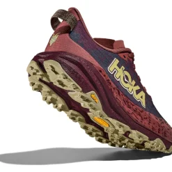 Hoka Speedgoat 6 Hardloopschoenen Dames - rouge / black cherry