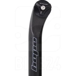 Hope Carbon Zadelpen - zwart
