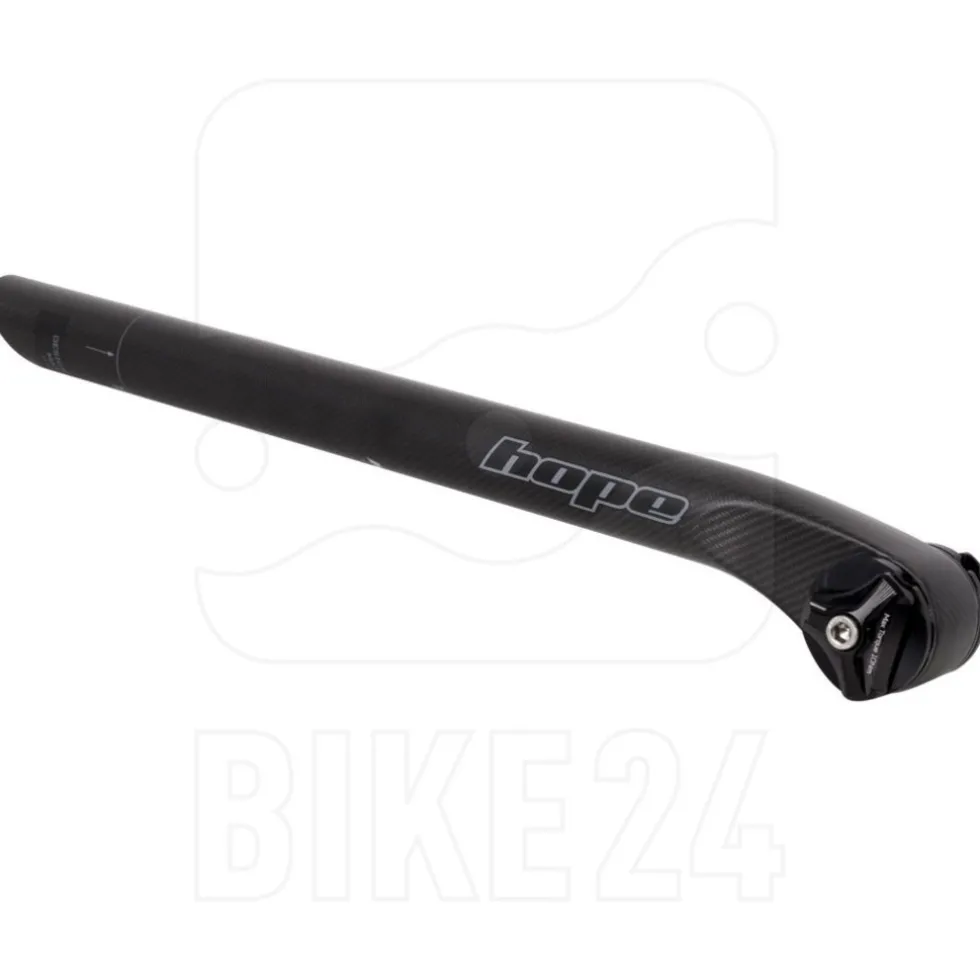 Hope Carbon Zadelpen - zwart