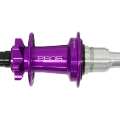 Hope Pro 5 Achterwielnaaf - 6-Bolt - 12x148mm Boost | SRAM XD - paars