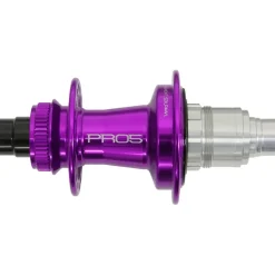 Naven En Freewheel < Hope Pro 5 Achterwielnaaf - Centerlock - 12x142mm | SRAM XDR - paars