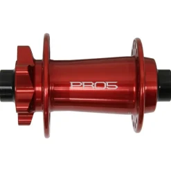 Hope Pro 5 Voorwielnaaf - 6-Bolt - 15x110mm Boost - rood