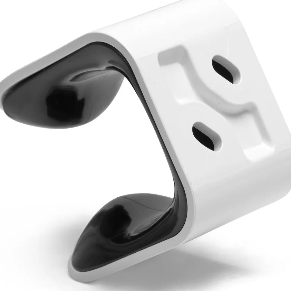 Hornit CLUG HYBRID Muurbeugel (33-43mm / 1.3-1.7") - wit-zwart