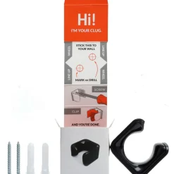 Muurbeugels < Hornit CLUG ROADIE Muurbeugel (23 - 32mm) - zwart