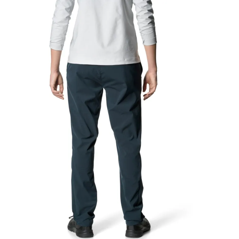 Broeken & Rokken < Houdini Omni Chino Broek Dame - Blue Illuion