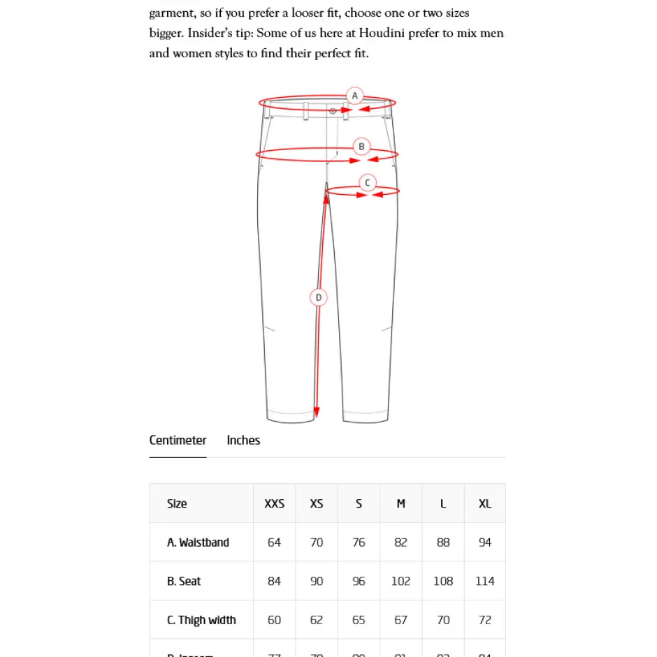 Broeken & Rokken < Houdini Omni Chino Broek Dame - Blue Illuion