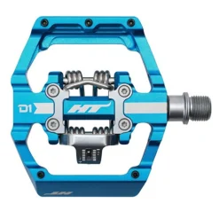 HT D1 DUO Klikpedalen / Platformpedalen - marine blue