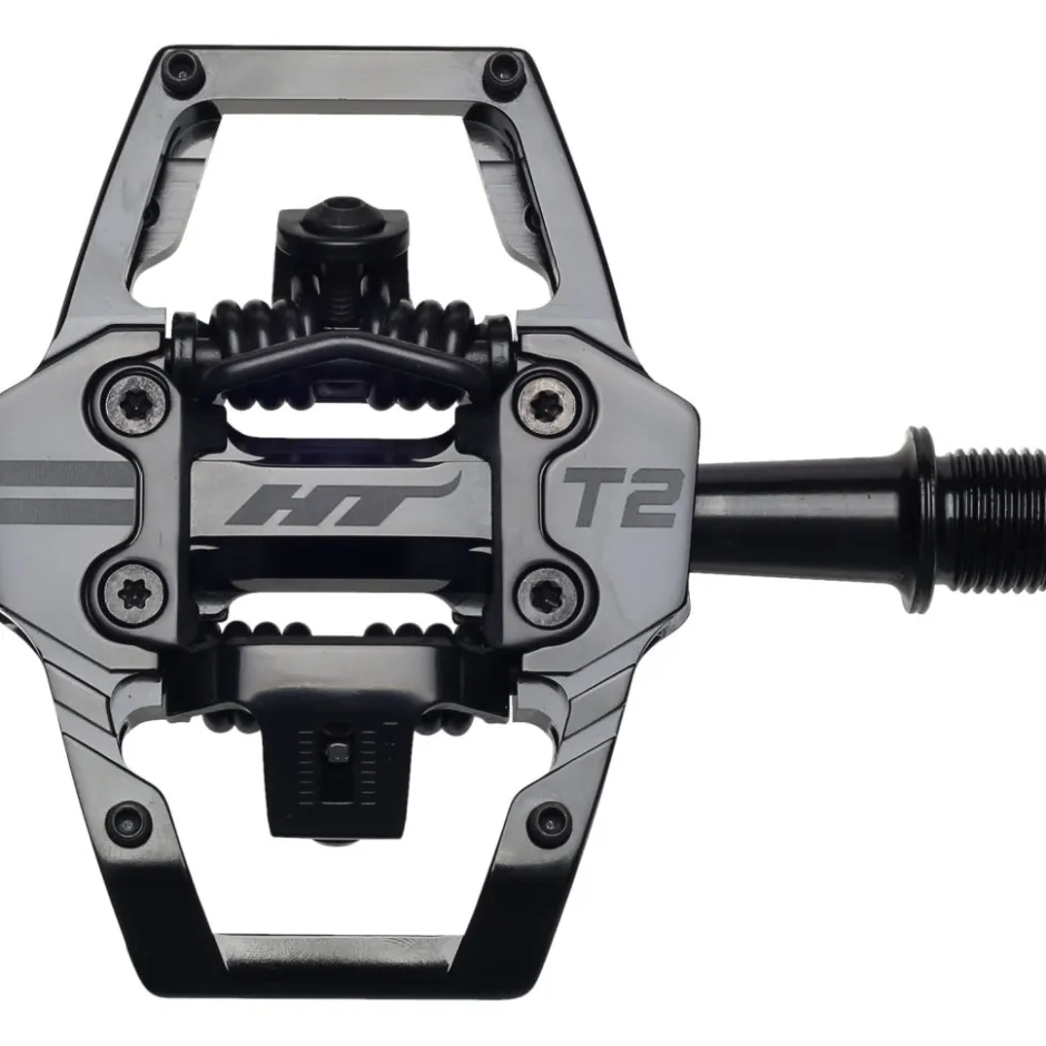 Klikpedalen < HT Components HT T2 Klikpedalen - stealth