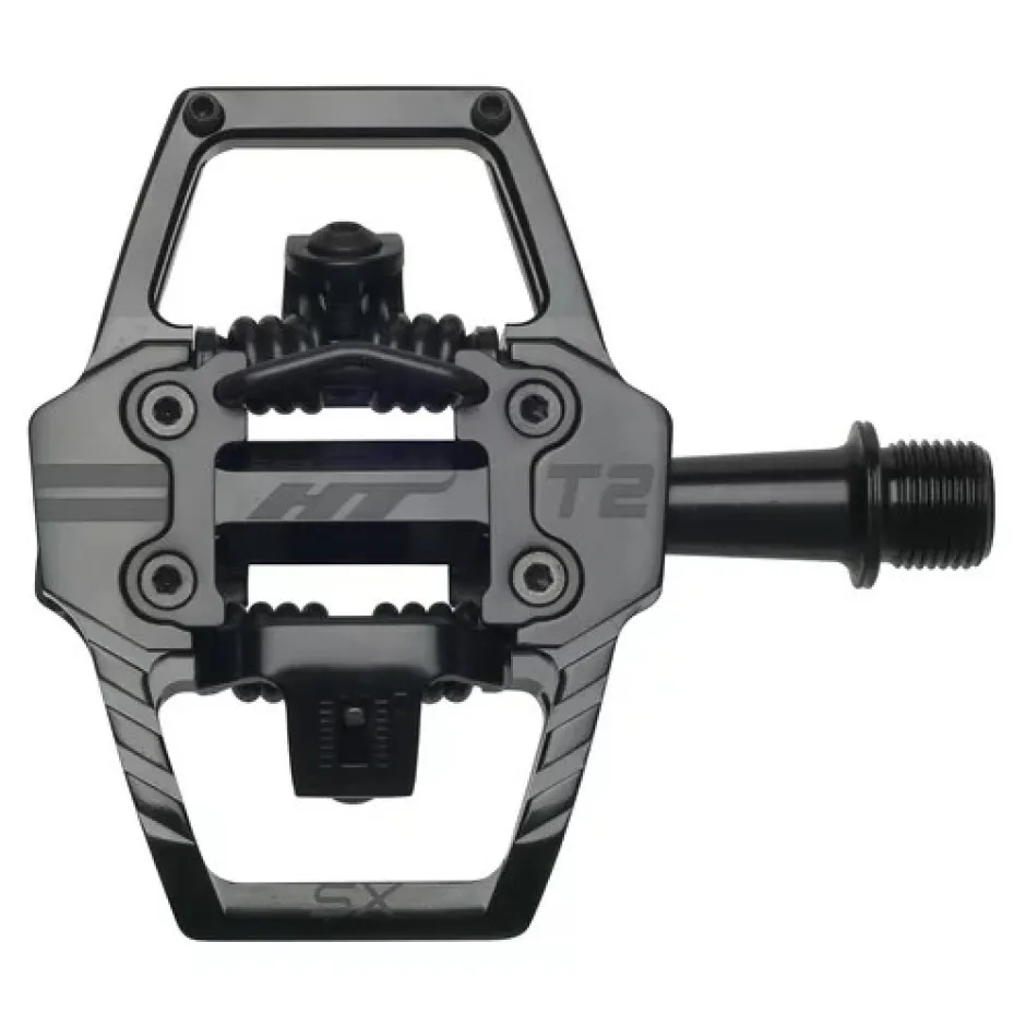 Klikpedalen < HT Components HT T2-SX Klikpedalen - stealth black