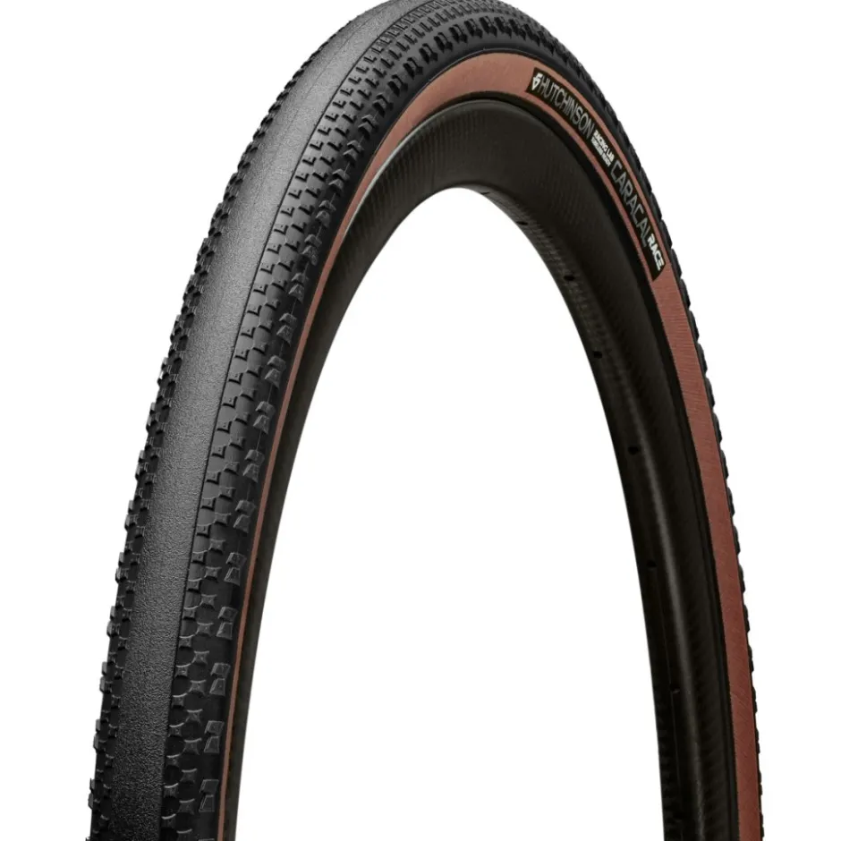 Banden < Hutchinson Caracal Race TLR - Vouwband - 40-622 | black/tan