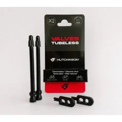Banden Accessoires En Tubeless|Gereedschap En Onderhoud < Hutchinson Tubeless Ventielen (Set van 2) - 80mm