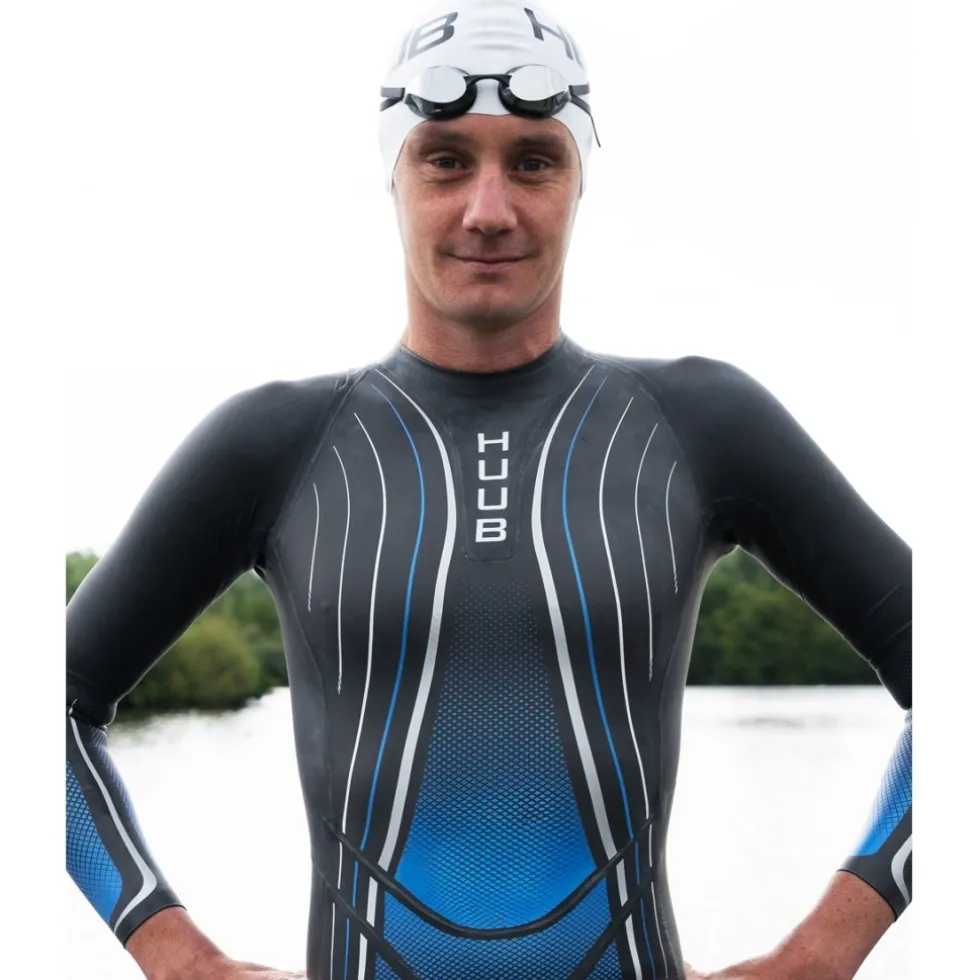 HUUB Design Agilis II Wetsuit Heren - metallic blue