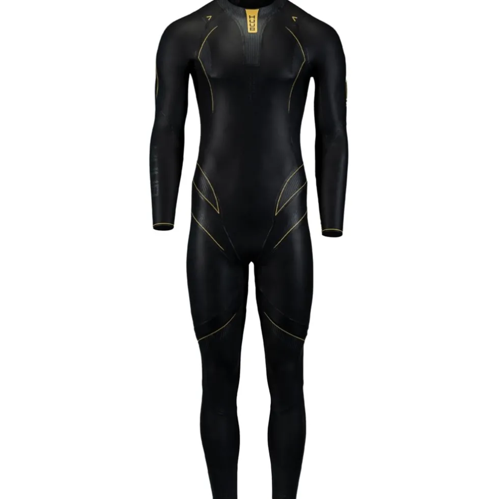 HUUB Design Alchemy 3:5 Wetsuit - zwart/grijs/goud