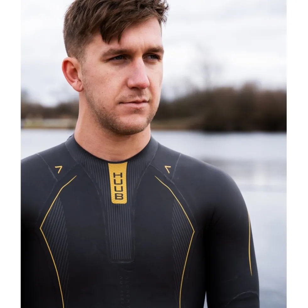 HUUB Design Alchemy 3:5 Wetsuit - zwart/grijs/goud