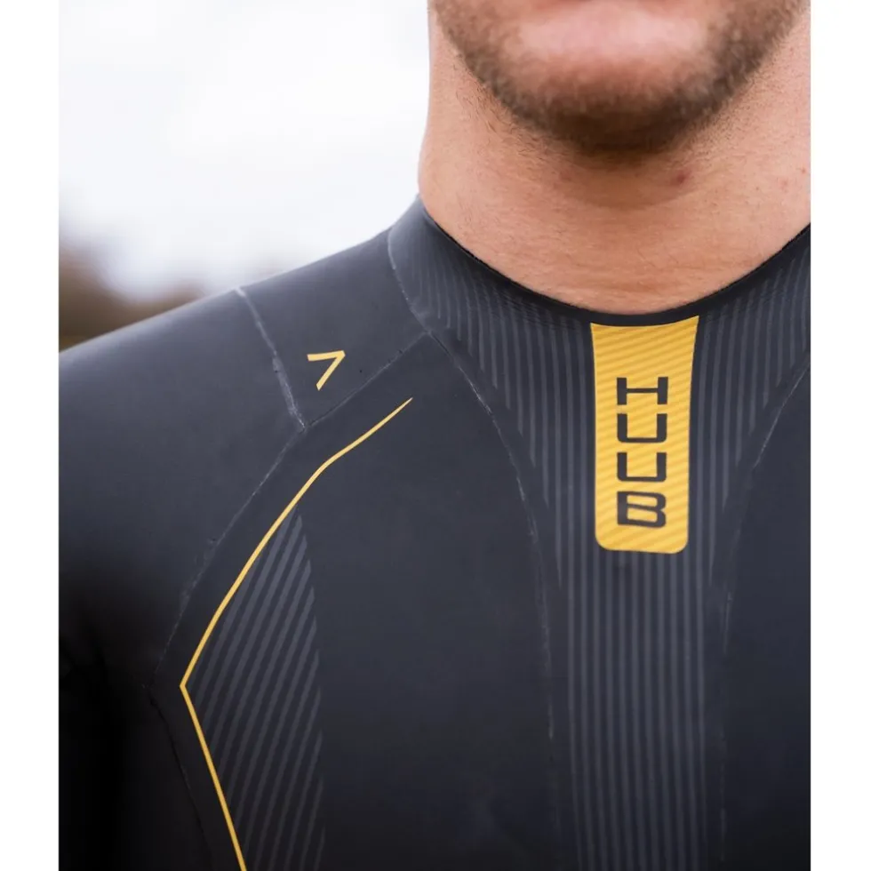 HUUB Design Alchemy 3:5 Wetsuit - zwart/grijs/goud