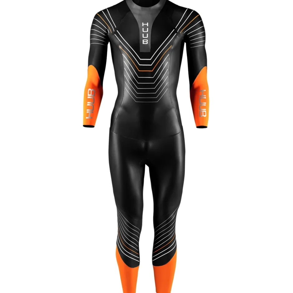 Neopreen Kleding|Neopreen Kleding < HUUB Deign Araya Wetuit Dae - zwart/oranje