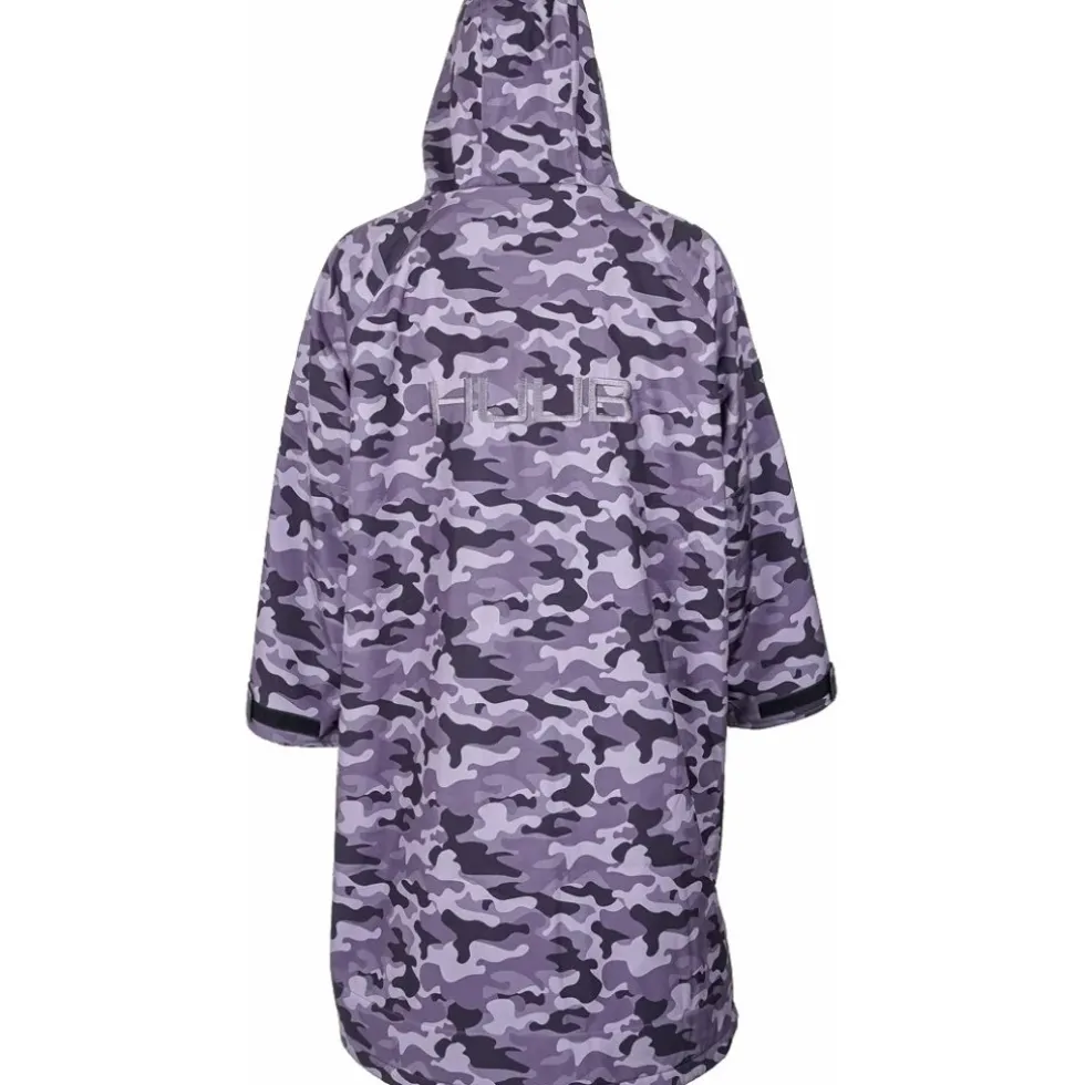 HUUB Design Kleedkamerjas - grey camo/burgundy