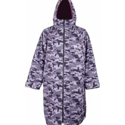HUUB Design Kleedkamerjas - grey camo/burgundy