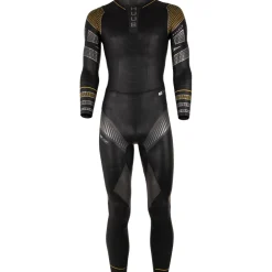 HUUB Design Pinnacle NB 3:5 Wetsuit Heren - zilver/geel