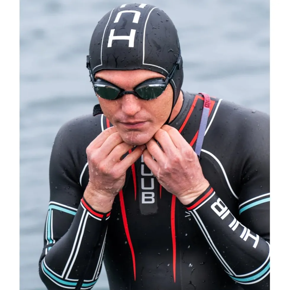 HUUB Design Skull Cap Badmuts - zwart/zilver
