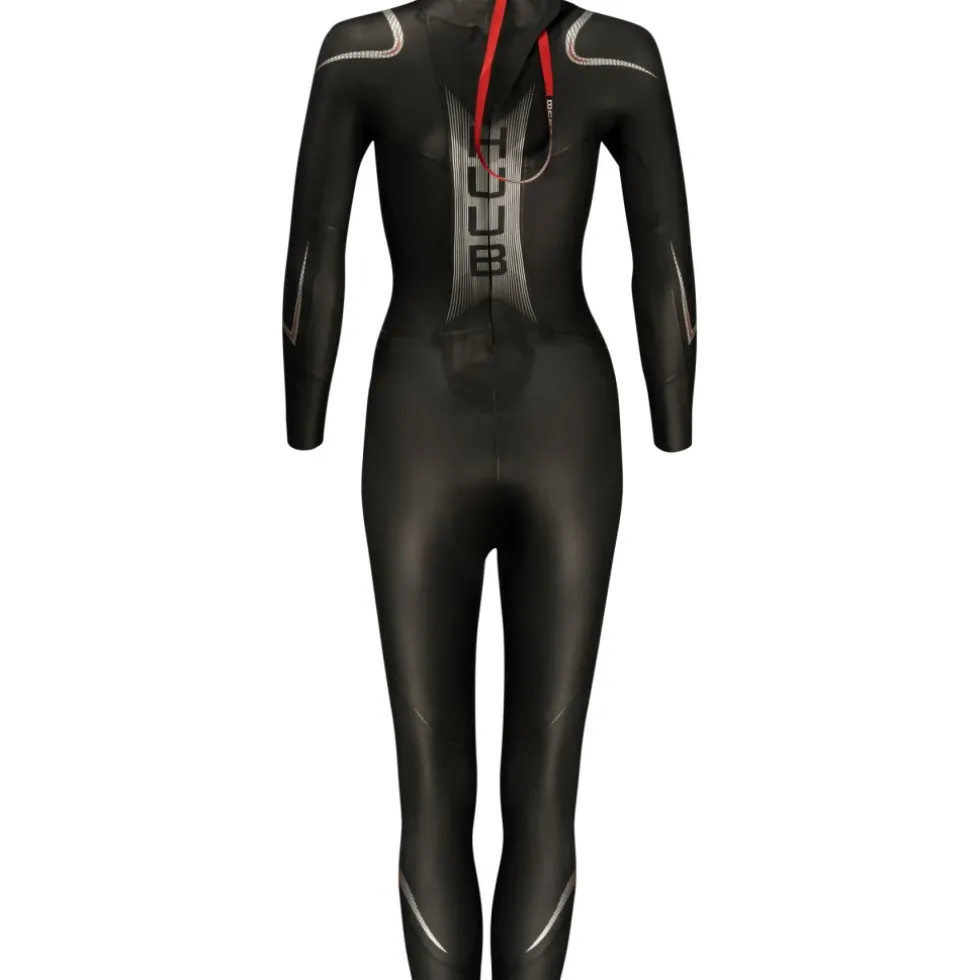 HUUB Design TC Performance 3:3 Wetsuit Dames - zwart/oranje