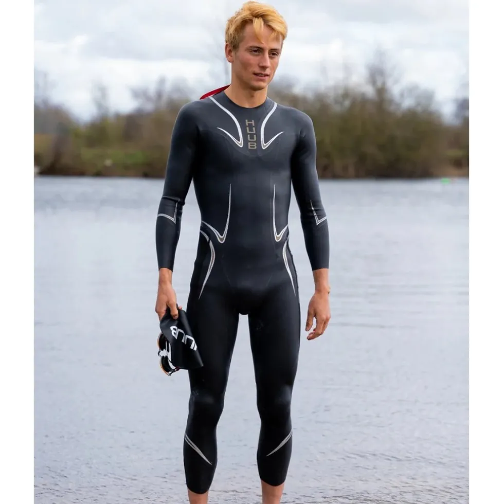 HUUB Design TC Performance 3:5 Wetsuit Heren - zwart/goud