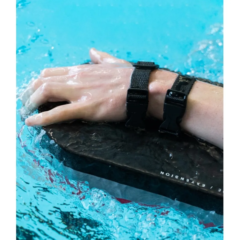 HUUB Design Zwemplank - zwart/grijs/rood