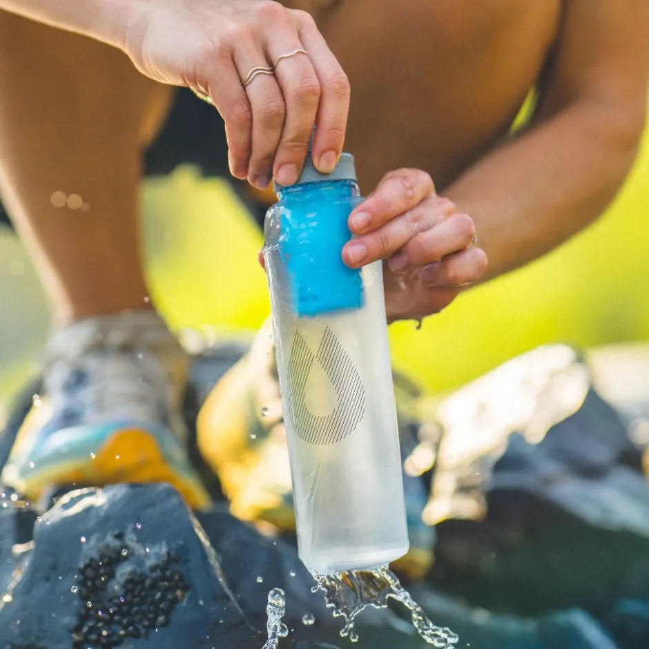 Waterfilters|Bidons < Hydrapak UltraFlask™ Speed Opvouwbare Fles 500ml + Waterfilter