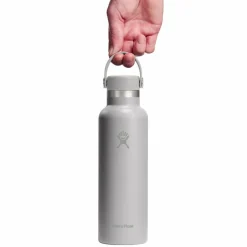 Outdoor Flessen & Thermosflessen < Hydro Flask 21oz Standard Mouth Isoleerfles + Flex Sip Dop - 621ml - Birch
