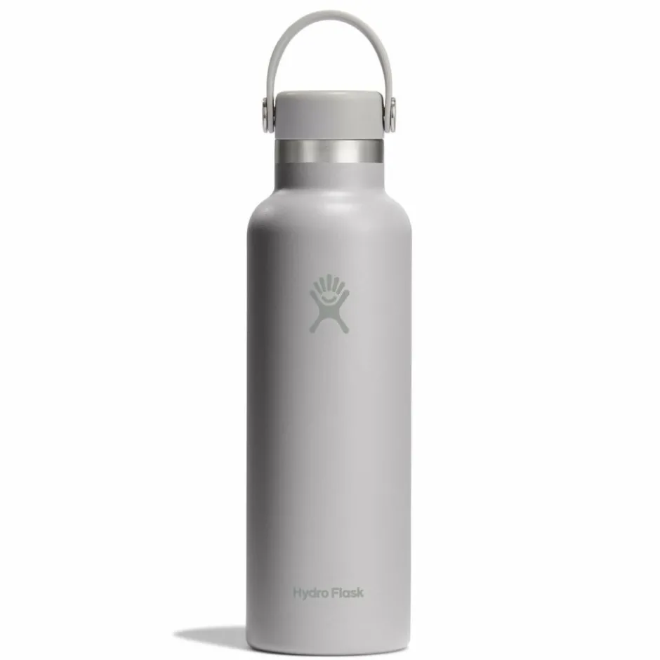 Outdoor Flessen & Thermosflessen < Hydro Flask 21oz Standard Mouth Isoleerfles + Flex Sip Dop - 621ml - Birch