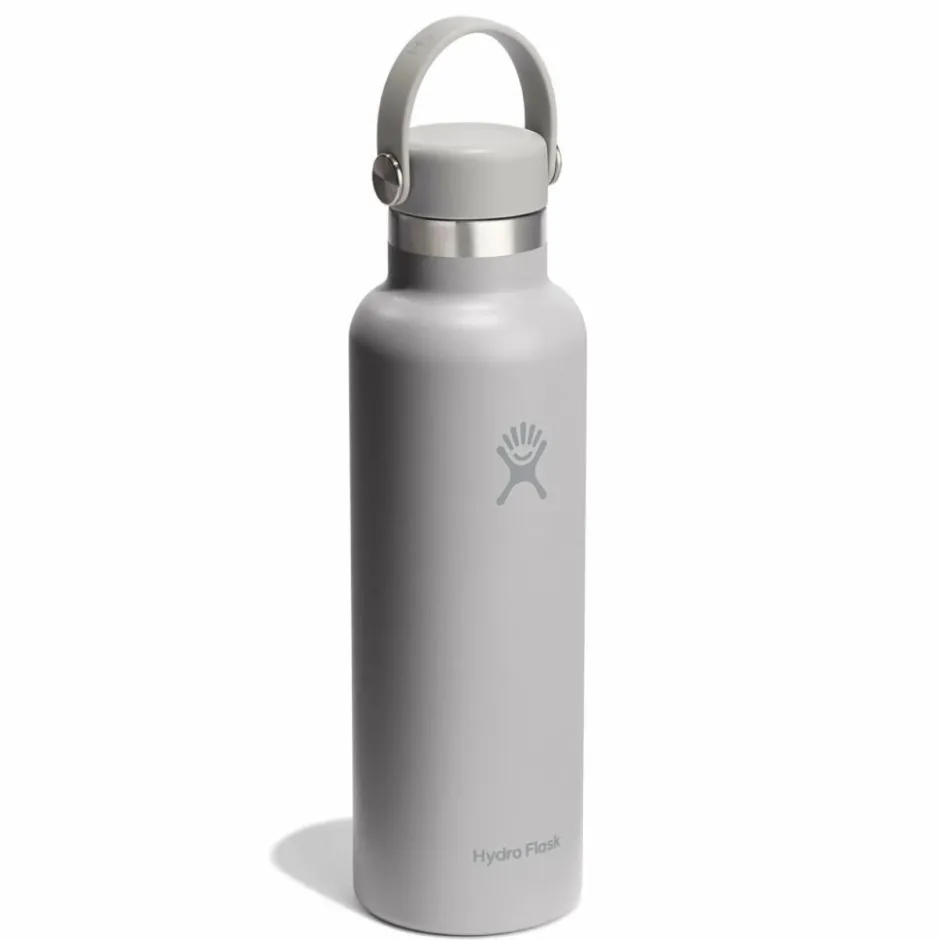 Outdoor Flessen & Thermosflessen < Hydro Flask 21oz Standard Mouth Isoleerfles + Flex Sip Dop - 621ml - Birch