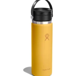 Hydro Flask 20oz Wide Mouth Koffie Isoleerfles + Flex Sip Dop - 591ml - Sunbeam