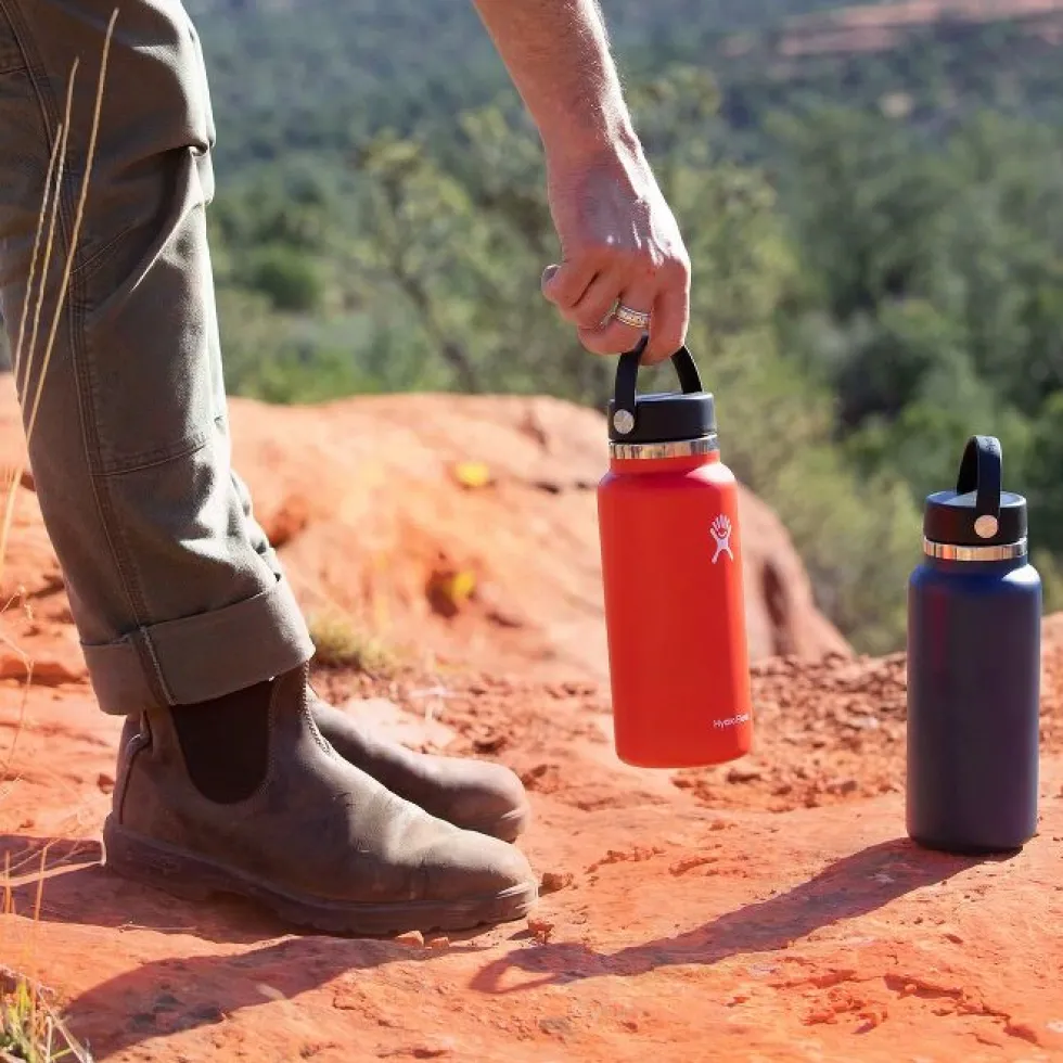 Hydro Flask 32oz Wide Mouth Thermofles + Flex Dop - 946ml - Reef