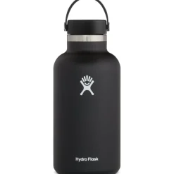 Hydro Flask 64oz Wide Mouth Isoleerfles + Flex Dop - 1892ml - Black