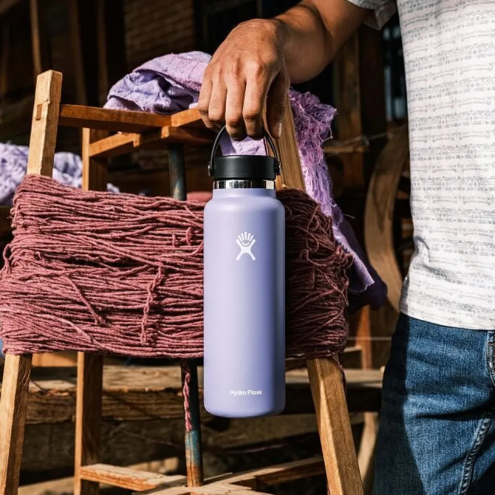 Hydro Flask 40oz Wide Mouth Isoleerfles + Flex Dop - 1182ml - Reef
