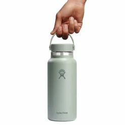 Hydro Flask 32oz Wide Mouth Thermofles + Flex Dop - 946ml - Tonal Agave