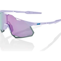 100% Hypercraft XS Bril - Soft Tact Lavender - HiPER Lavender Mirror | Clear