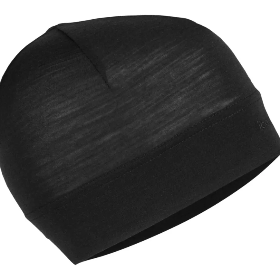 Mutsen < Icebreaker Merino 125 Cool-Lite™ Sphere Gebreide beanie - Zwart