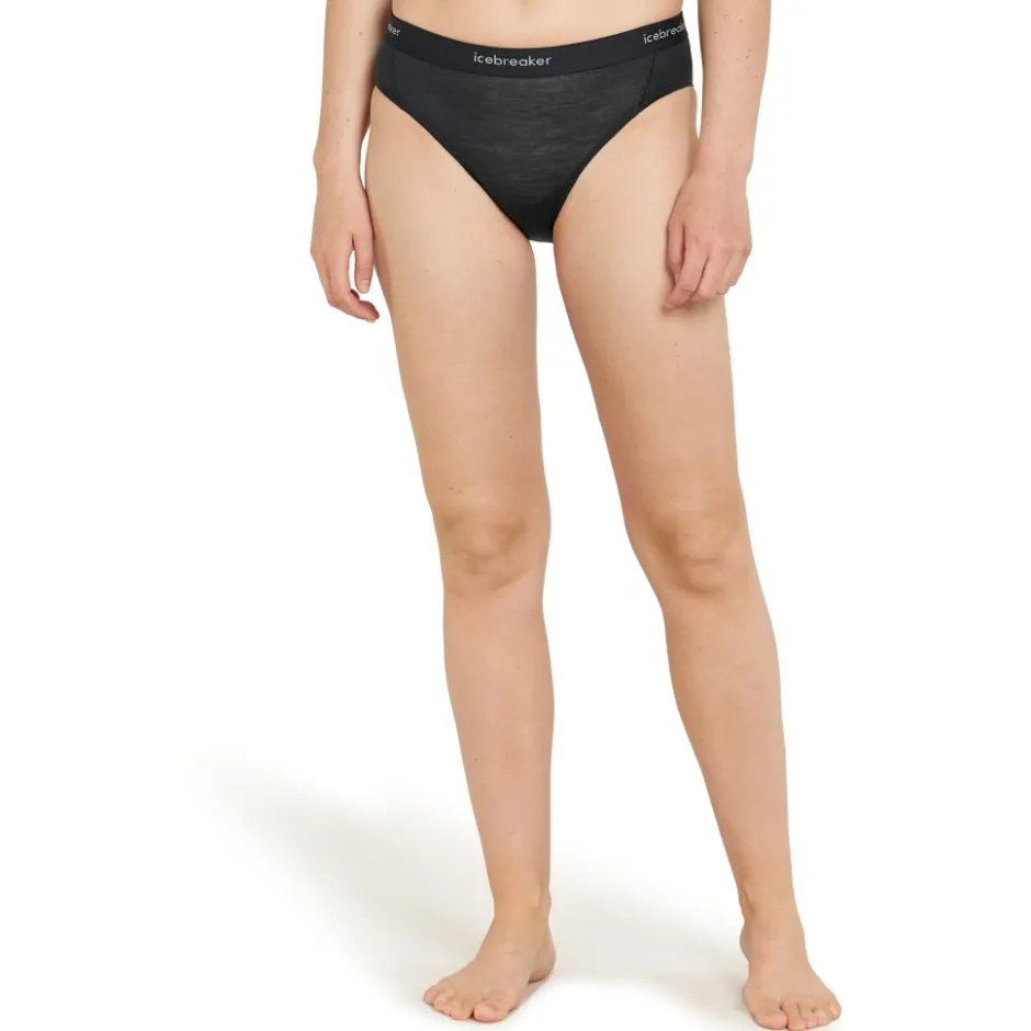Baselayers < Icebreaker erino 125 Coo-ite™ prite Hipter ip Dae - Zwart