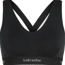 Ondergoed|Sport Bh'S < Icebreaker erino 125 Coo-ite™ prite Racerback BH Dae - Zwart