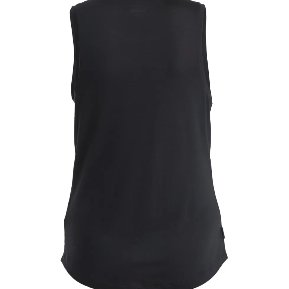 Icebreaker Merino 125 Cool-Lite™ Sphere III Tankvrouwen - Zwart