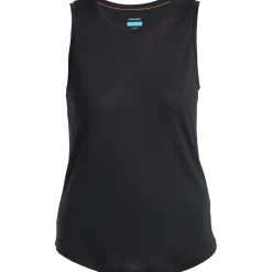 Icebreaker Merino 125 Cool-Lite™ Sphere III Tankvrouwen - Zwart
