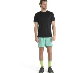 Icebreaker Merino 125 Cool-Lite™ Sphere III T-shirt met korte mouwen voor heren - Zwart