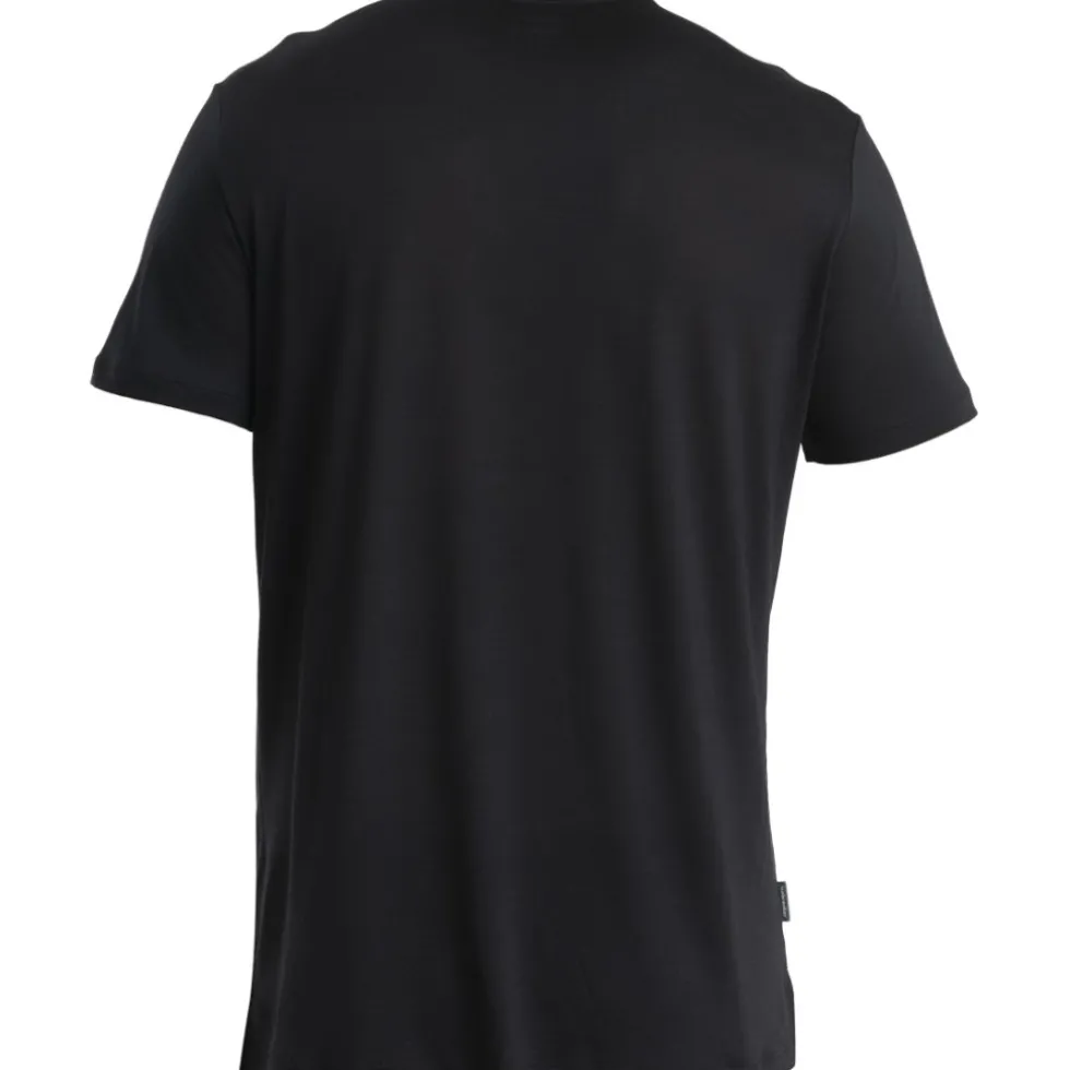 Icebreaker Merino 125 Cool-Lite™ Sphere III T-shirt met korte mouwen voor heren - Zwart