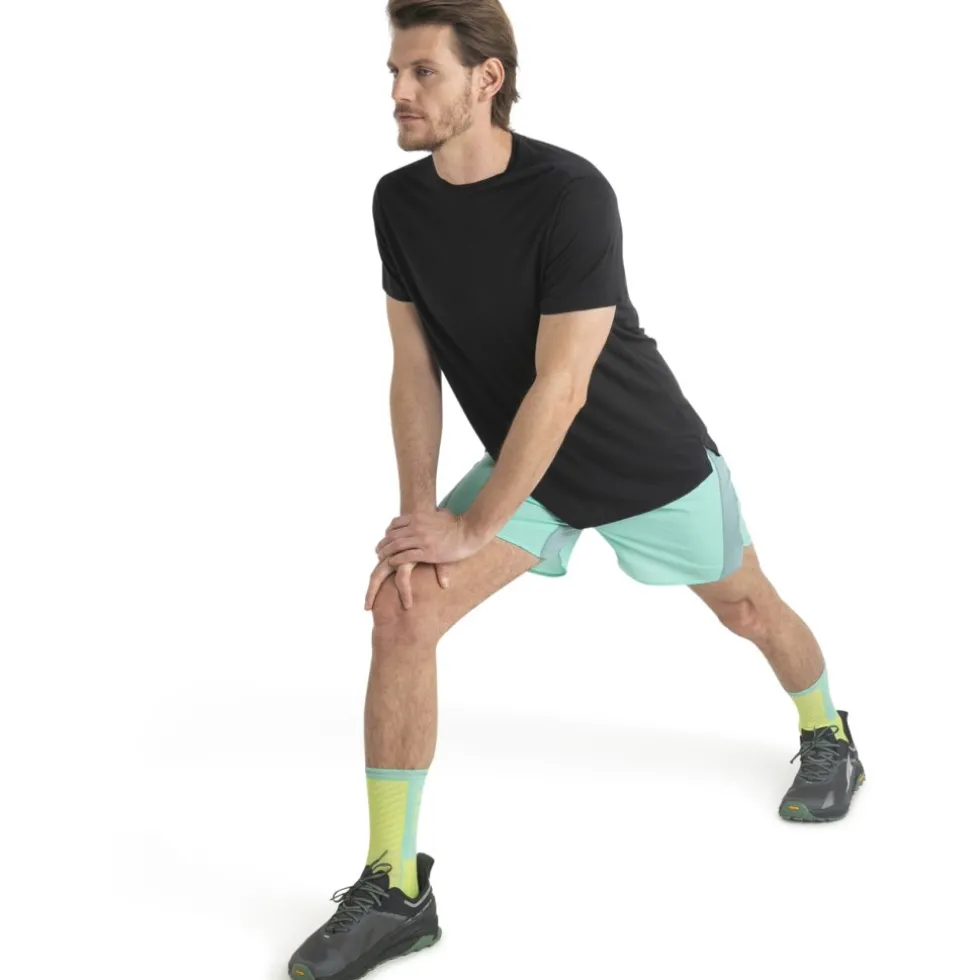 Icebreaker Merino 125 Cool-Lite™ Sphere III T-shirt met korte mouwen voor heren - Zwart
