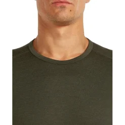 Icebreaker Merino 200 Oasis Thermo-shirt met lange mouwen voor heren - Dark Loden
